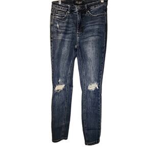 Judy Blue Jeans‎ Skinny Fit Size 7/28 Women’s Jeans Distressed
